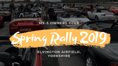 The MX-5 Owners Club Go for 2 World Records at the Spring Rally