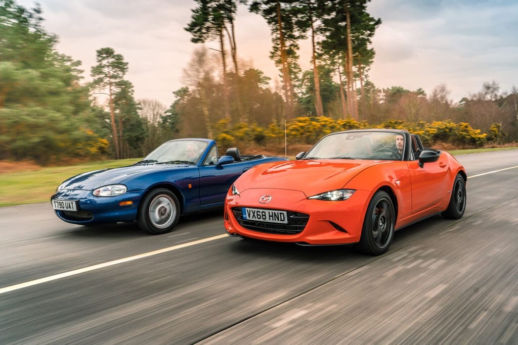 MX5 Parts 30th Anniversary Review Mk 4 and Mk 2