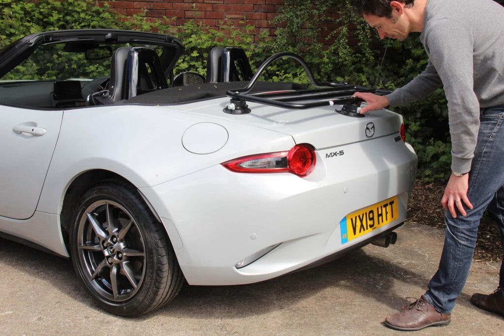 Fitting the Revo Luggage Rack to the MX5 Mk4