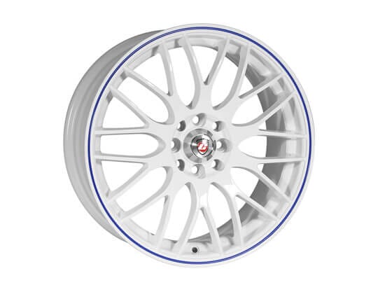 15" Calibre Motion White Alloy Wheels, MX5 Mk1/2/2.5