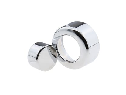 Picture of Chrome Fan Knob & Aircon Switch Cover, MX5 Mk1