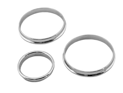 Picture of Chrome Heater Switch Surrounds, MX5 Mk2/2.5