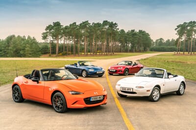 Driving the 30th Anniversary Edition MX5