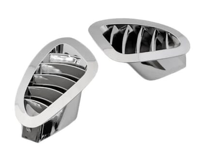 Picture of Chrome Side Demister Vents, Mazda MX5 Mk2/2.5