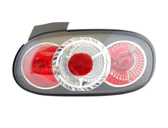 S-MX CLEAR TAIL LAMP 196(RH1.2) Rear Lamp Set, Black / Clear, RHD