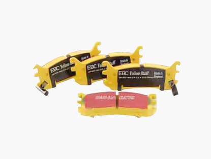 Picture of Rear Pads, EBC Yellowstuff, MX5 Mk1 1.8 & Mk2/2.5 Standard
