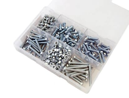 Picture of Assorted Set Screws & Nuts, M6