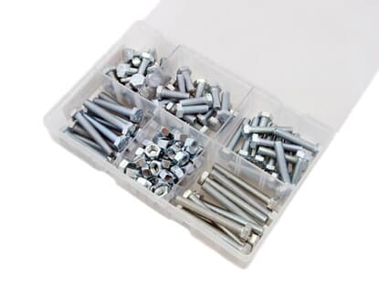 Picture of Assorted Set Screws & Nuts, M8