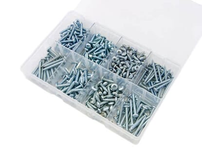 Picture of Assorted Pan Head Self Tapping Screws, Sizes 8-12