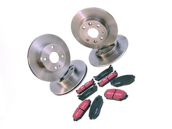 Brake discs and on sale pads set