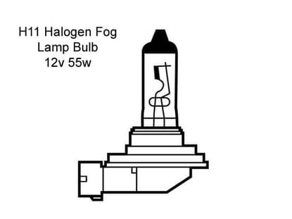 Picture of Front Fog Lamp Bulb, Mazda MX5 Mk2.5, 2003>2005