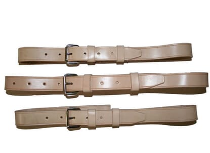 Picture of Luggage Straps, Tan Leather, Set of 3