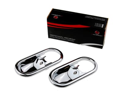 Picture of Chromed Inner Door Handle Cups, MX5 Mk1