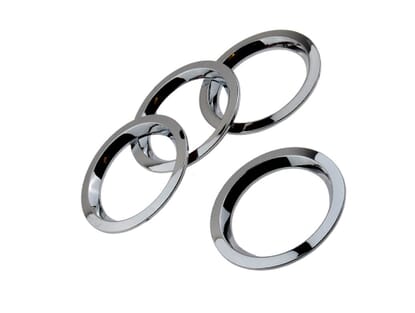 Picture of Chrome Dashboard Air Vent Rings, MX5 Mk1/2/2.5 1989>2005