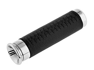 Picture of Chrome/Satin & Leather Handbrake Sleeve, MX5 Mk3