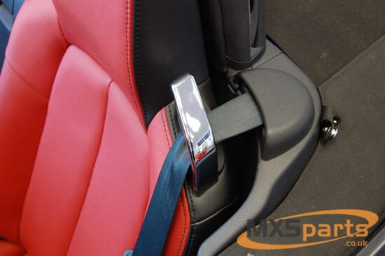 Mazda seat clearance belt