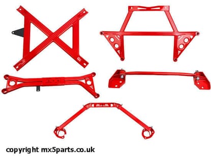 Picture of Chassis Brace Kit, Five Piece, MX5 Mk3/3.5/3.75