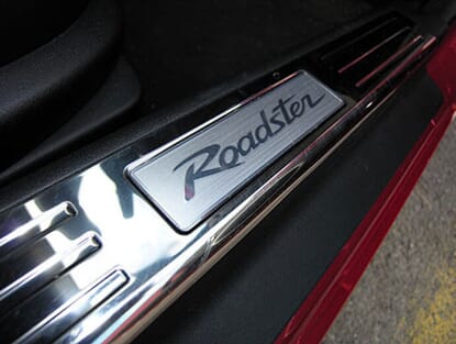 Picture of Genuine Mazda Scuff Plates, Roadster Logo, MX5 Mk3/3.5/3.75