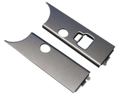 Picture of Door Panel Switch Surround, Brushed Alloy Finish, MX5 Mk3, RHD