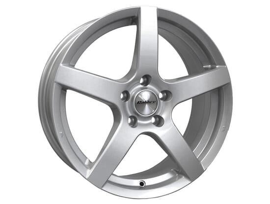 17" Calibre Pace Silver Alloy Wheels, Mk3/3.5/3.75