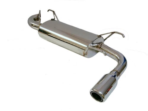 Malian Exhausts Catback JDM Single Exit System For Mazda MX5 Mk3 (NC) 1.8/2.0