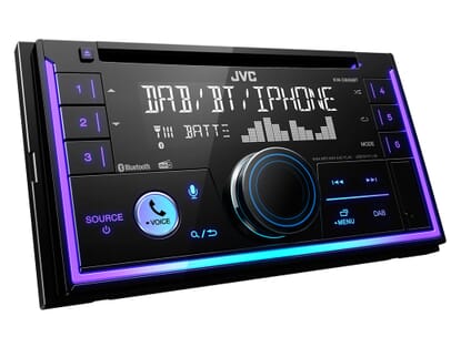 Picture of JVC Double Din DAB CD/MP3/USB/iPod/iPhone Bluetooth Reciever