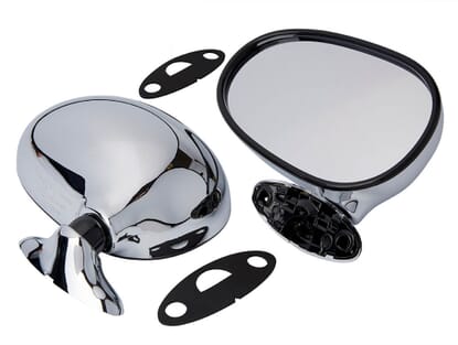 Picture of Chromed Door Mirror Set, MX5 Mk1