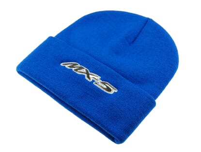 Picture of MX5 Beanie Hat, Blue With MX-5 Logo