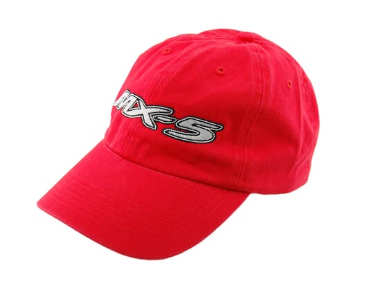 Cap, Red With Large MX5 Logo – MX5 Parts