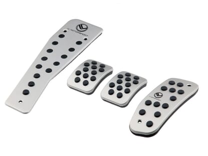 Picture of Aluminium Pedal Cover Set, Mazda MX5 Mk2/2.5