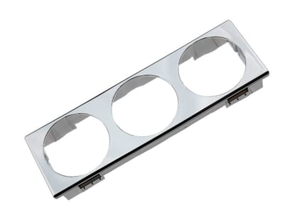 Picture of Instrument Holder, 3 Hole Chromed Finish Mazda MX5 Mk2/2.5 & 3