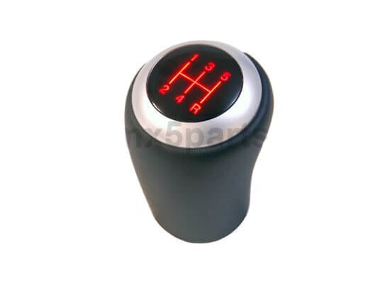 Illuminating Gearknob, Brushed Alloy, 5 Speed, MX5 Mk3/3.5/3.75