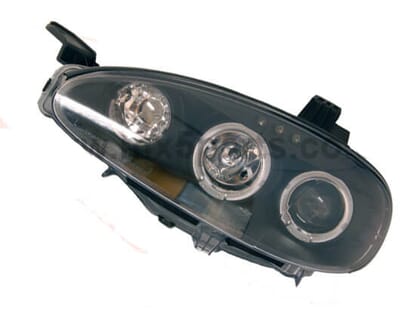 Picture of Headlamp Set, Black With Angel Eye, MX5 Mk2.5 2000>2005