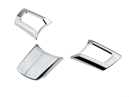 Picture of Chromed Steering Wheel Covers, MX5 Mk3/3.5/3.75 2005>2015