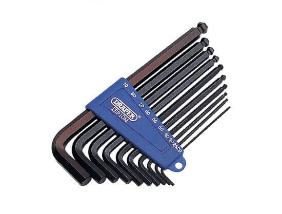 Ball type allen key hotsell