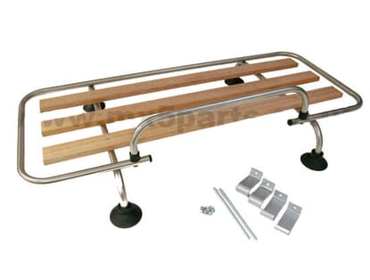 Picture of Boot / Luggage Rack, Budget, Stainless & Wood, MX5 Mk1/2/2.5