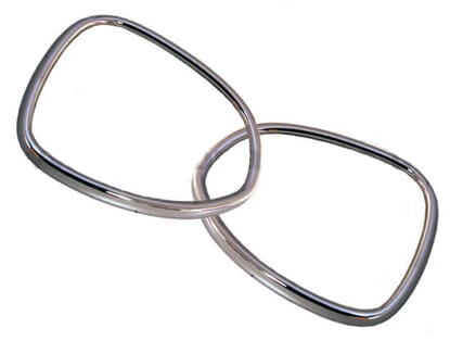 Picture of Chromed Door Mirror Ring Trim Set, MX5 Mk3.5/3.75