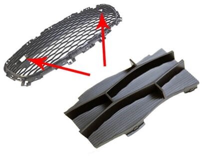 Picture of Front Bumper Grille Insert, Mesh Type, MX5 Mk3.5