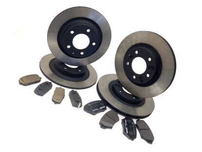 Picture of Discs & Pads Package, Genuine Mazda, MX5 Mk3/3.5/3.75