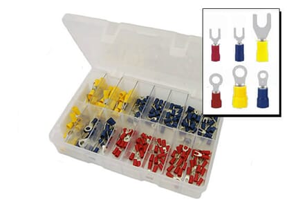 Picture of Assorted Electrical Ring & Fork Terminals