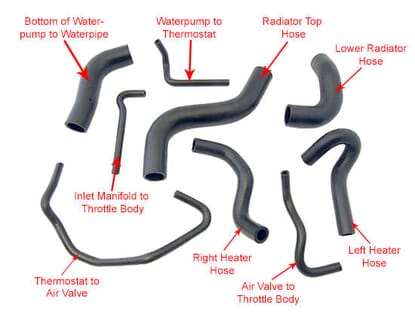 Picture of Hose Set, IL Motorsport, MX5 Mk1 1.6