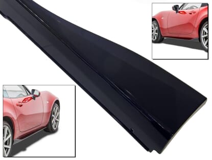Picture of Side Air Dam Skirts, Black, MX5 Mk4