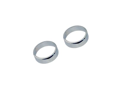 Picture of Chrome / Satin Radio Knob Covers, MX5 Mk3/3.5/3.75