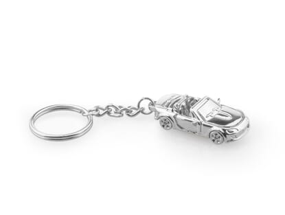 Picture of Chrome Model Keyring, MX5 Mk3