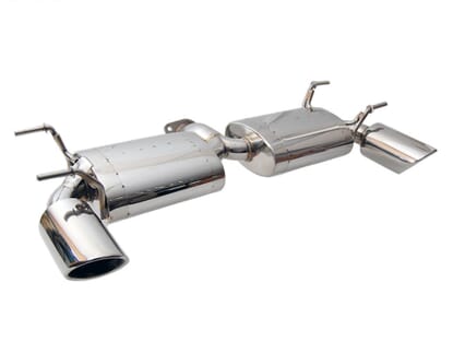 Picture of Stainless Steel Rear Silencer, IL Motorsport, MX5 Mk3/3.5/3.75