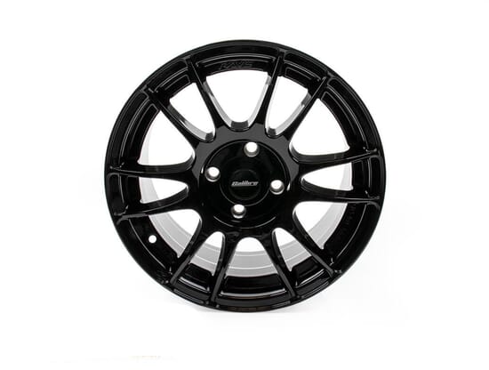 15" Calibre Suzuka Black Alloy Wheels, MX5 Mk1/2/2.5
