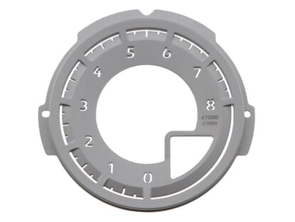 Picture of Aluminium Tachometer Dial Face, MX5 Mk4 & RF
