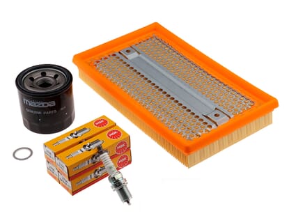 Picture of Service Kit, Genuine Oil & Air Filters & Spark Plugs, MX5 Mk1