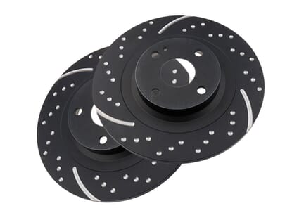 Picture of Rear Brake Discs, EBC Turbo Groove, MX5 2.0L Mk4 & RF