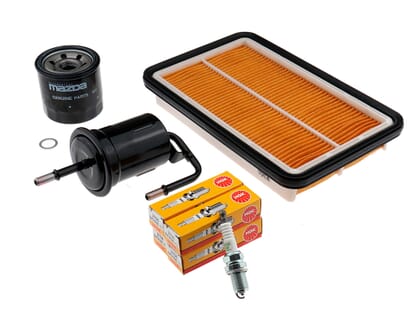 Picture of Service Kit, Genuine Oil Air Fuel Filters & Spark Plugs, Mk2/2.5